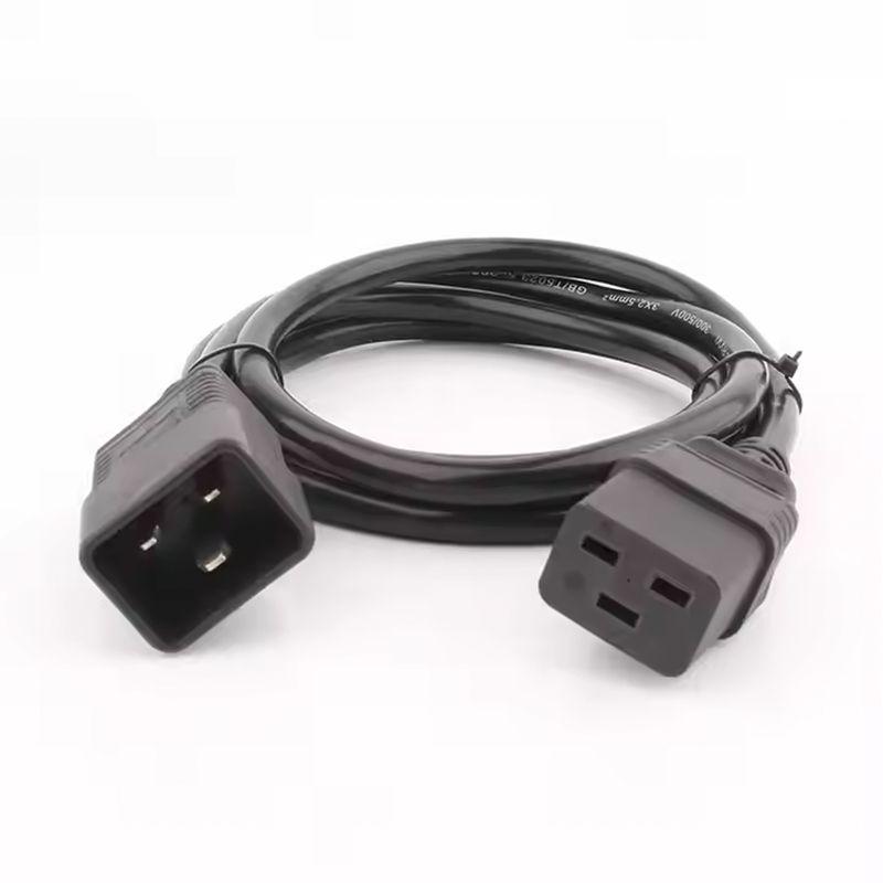 Шнур сетевой IEC 320 C19 - IEC 320 C20 3х1.5кв.мм 16А 1.8м Rexant 04-2741