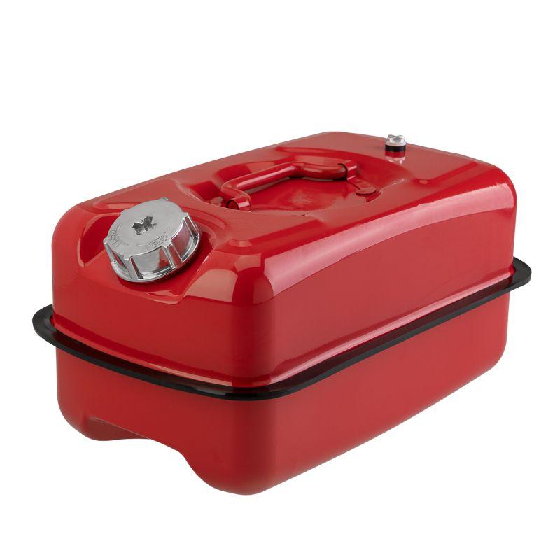 Канистра для топлива горизонт. 10л метал. Rexant 80-0199