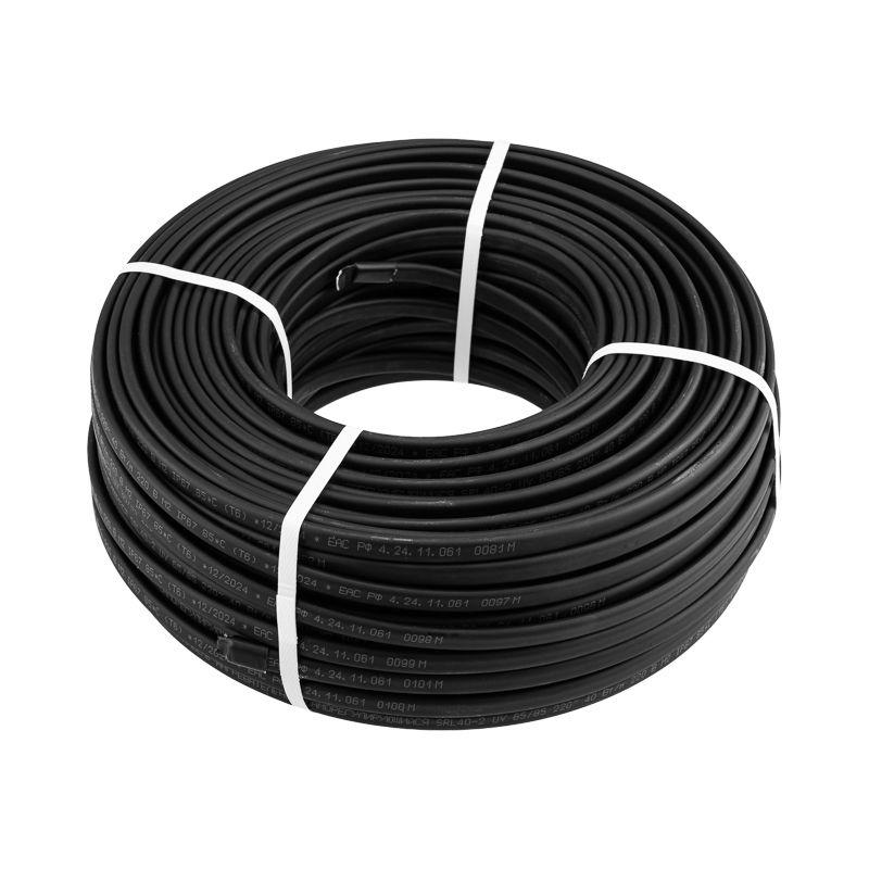 Кабель греющий саморег. SRL40-2 UV с УФ-защитой неэкранир. 30Вт/м 0.9кв.мм/40м (уп.100м) PROCONNECT 51-0233