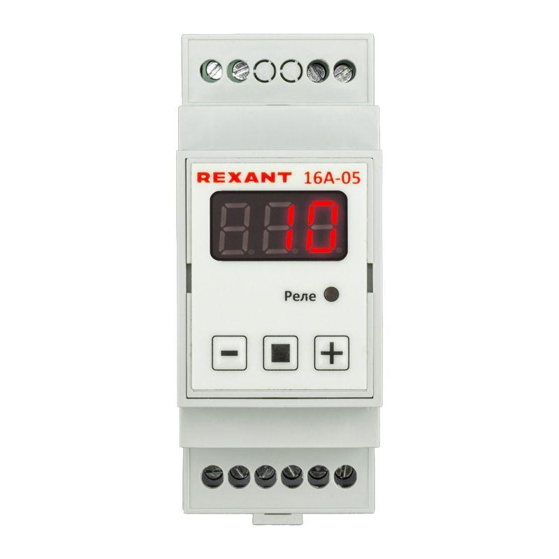 Терморегулятор TermoStat 16A-05 на DIN-рейку Rexant 51-0830