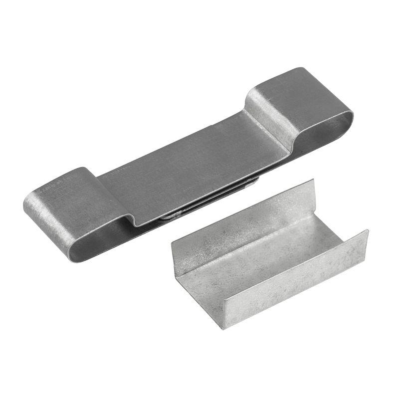 Зажим крепежный ТСР.2-50 Ц (уп.50шт) Rexant 51-1021