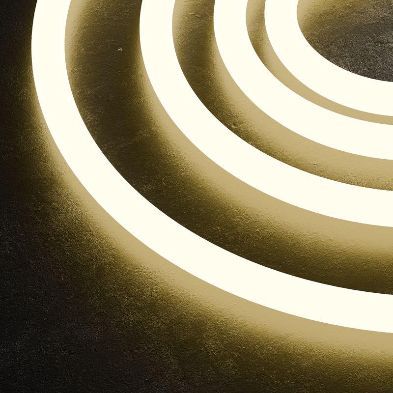 Лента светодиодная SMD2835 120LED/м 14.4Вт/м 3000К 24В 16мм IP68 для бани и сауны (уп.5м) Rexant 141-641