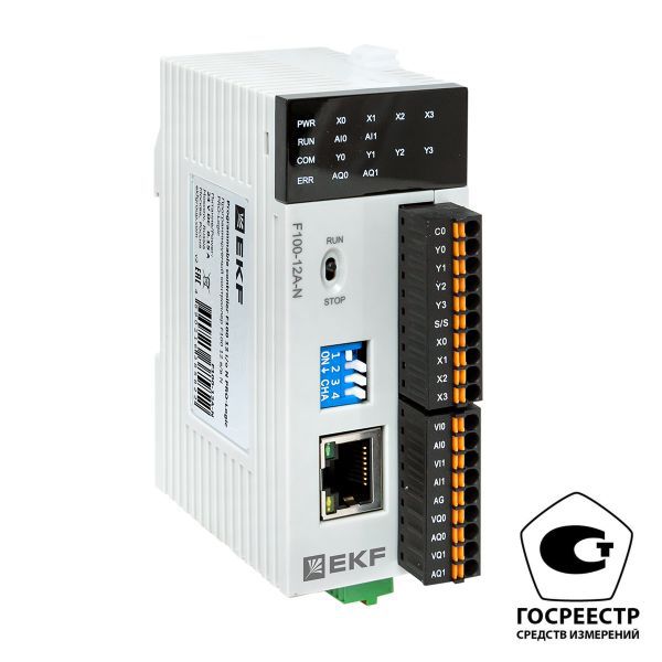 Контроллер программируемый F100 12 в/в N PRO-Logic (с поверкой) EKF F100-12A-N-V