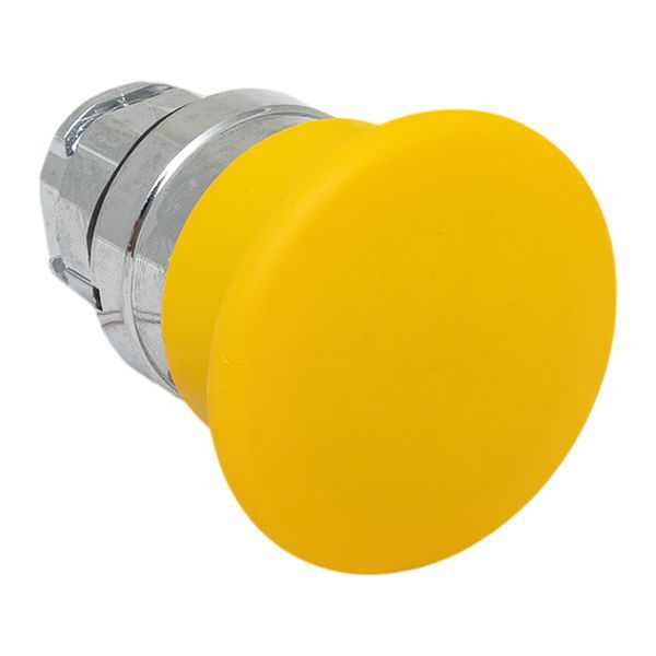 Механизм кнопки исполнительный XB4 "Грибок" IP65 возвратный без фиксации без подсветки желт. EKF XB4BC-Y-65