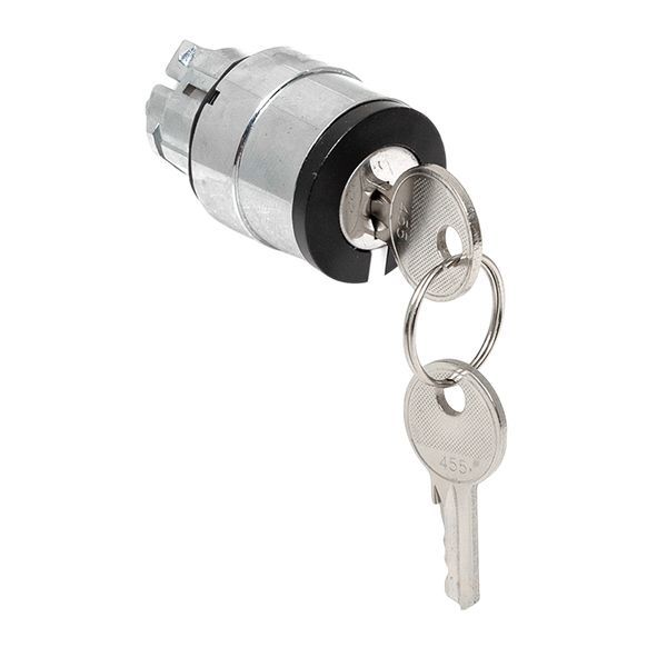 Механизм переключателя исполнительный XB4 IP65 на 2 положения с замком с извлечением ключа во всех положениях EKF XB4BG2F-2P-65