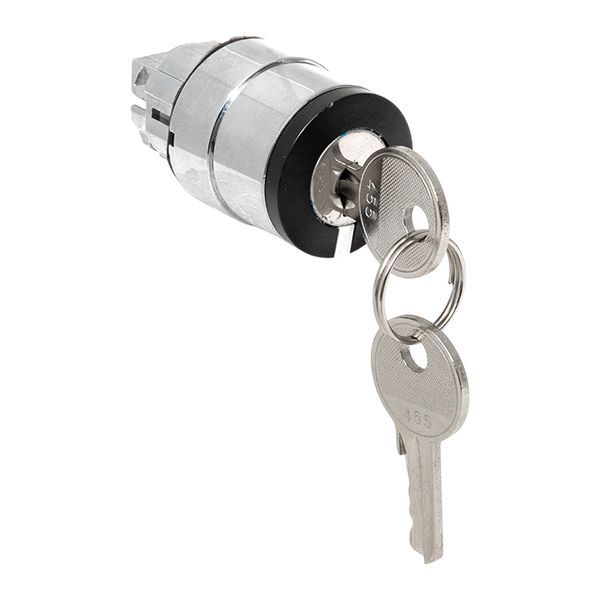 Механизм переключателя исполнительный XB4 IP65 на 3 положения с замком с извлечением ключа во всех положениях EKF XB4BG3F-3P-65