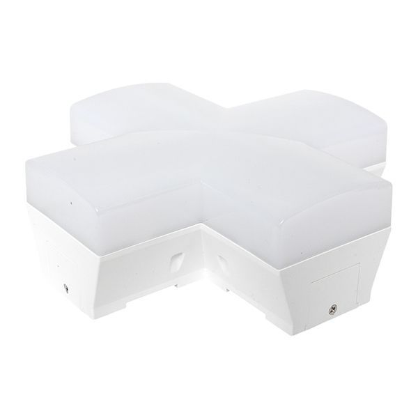 Коннектор фигурный для светодиод. линейных светильников ДБО-X 12Вт 6500К IP20 бел. LUMA EKF LBL-X-12-W-6500