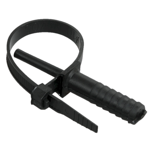 Хомут дюбельный 7.0х150 черн. NO-225-228 (уп.10шт) Эра Б0066338