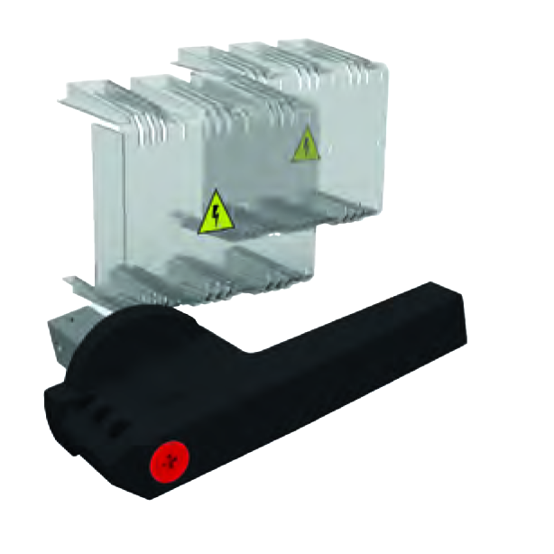 Рукоятка OptiSwitch DI-F-2 с защитным экраном КЭАЗ 369419