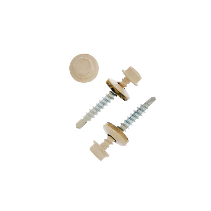 Саморез КР 4.8х28 P RAL 1014 (уп.1000шт) Tech-Krep/Zitar 928423