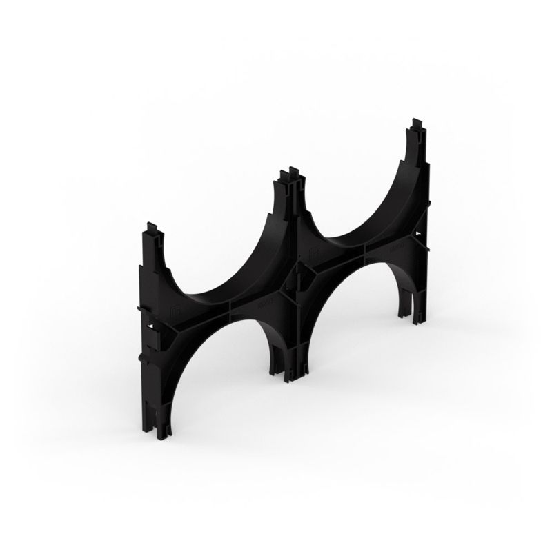 Кластер двойной двухсторон. для двустен. труб d200мм (уп.40шт) Промрукав PR13.02574