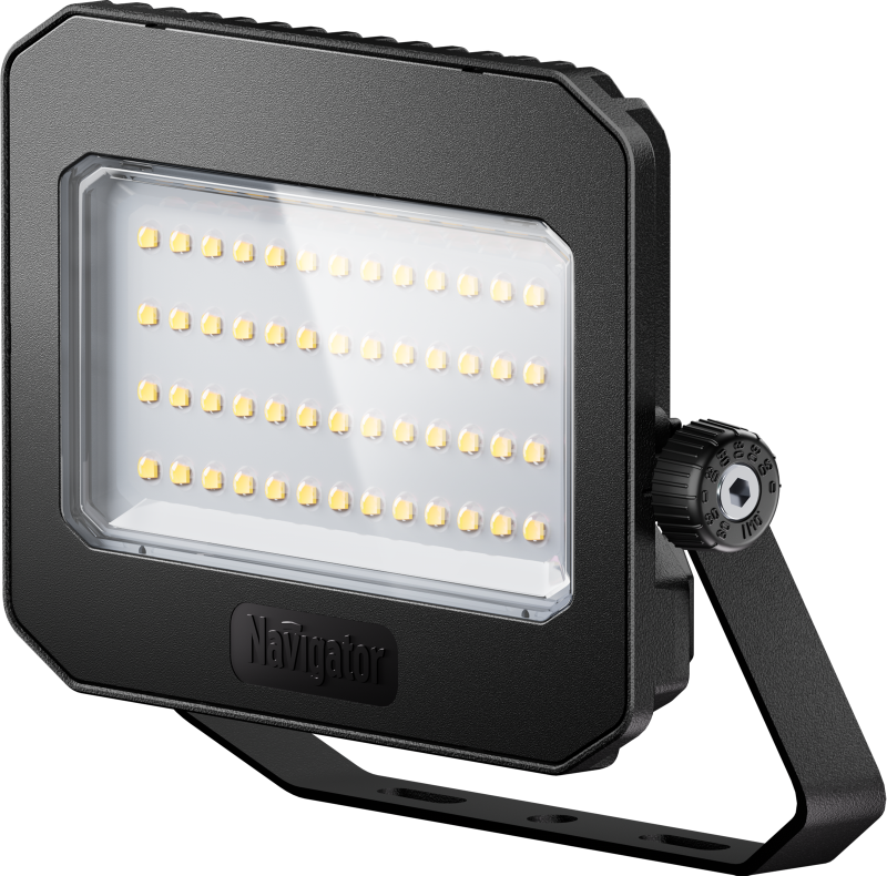 Прожектор светодиодный 95 193 NFL-04-50-6.5K-BL-LED AS 50Вт 6500К IP65 5850лм черн. NAVIGATOR 95193