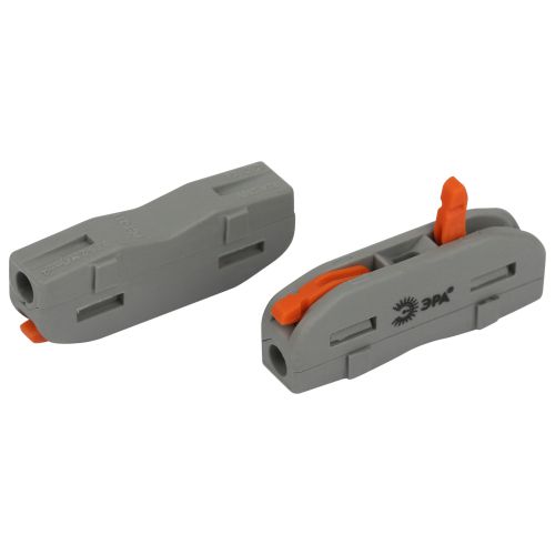 Клемма проходная 222-2411 1п 0.08-2.5/4кв.мм с рычагами NO-225-393 (уп.25шт) Эра Б0067912