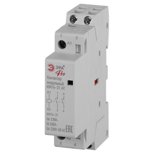 Контактор модульный КМ16-31 АС PRO NO-902-324 Эра Б0062249