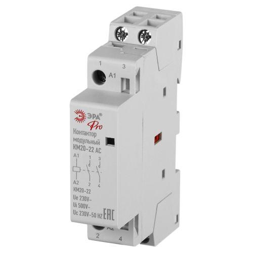 Контактор модульный КМ20-22 АС PRO NO-902-328 Эра Б0062264