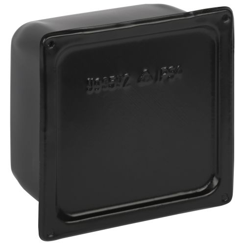 Коробка протяжная У-994 110х110х80мм IP31 без уплотнителя метал. черн. Y-994-110-110-80-31 Эра Б0062854