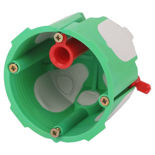 Коробка установочная универс. 68х55мм UniBox IP30 двухкомпонент. саморезы зел. KUU-68-55-unibox Эра Б0068231