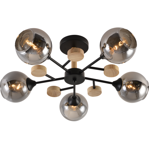 Люстра Elouisa 9181-305 60Вт 5хE27 модерн Rivoli Б0068416