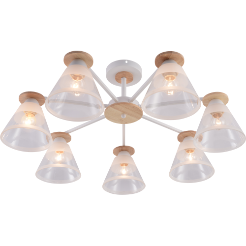 Люстра Theothila 9177-308 60Вт 7хE27 модерн Rivoli Б0068395