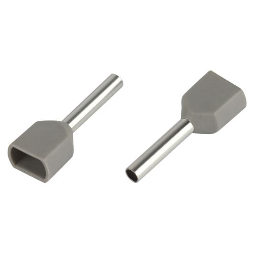 Наконечник-гильза двойн. НШвИ(2) 0.75-10 с изолированным фланцем (уп.10шт) Эра Б0063303