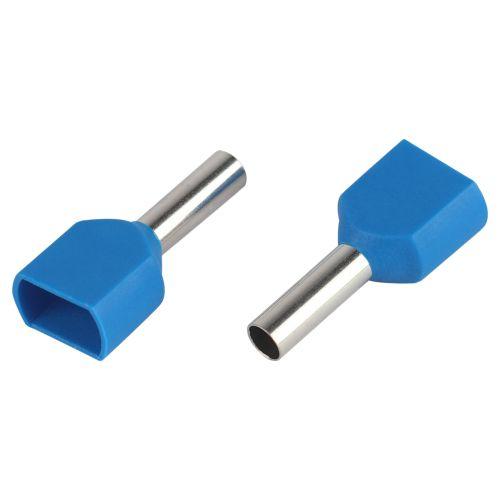 Наконечник-гильза двойн. НШвИ(2) 2.5-10 с изолированным фланцем (уп.50шт) Эра Б0063338