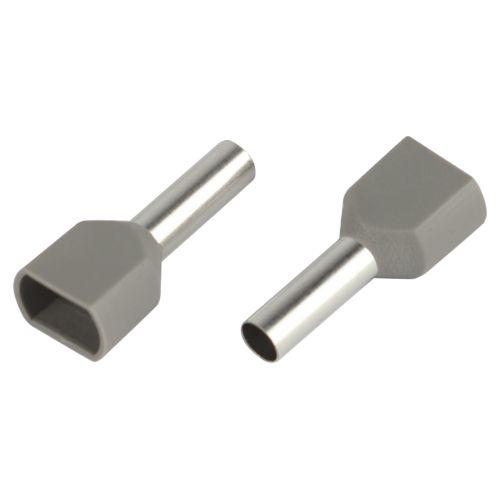 Наконечник-гильза двойн. НШвИ(2) 4.0-12 с изолированным фланцем (уп.500шт) Эра Б0063346