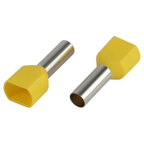 Наконечник-гильза двойн. НШвИ(2) 6.0-14 с изолированным фланцем (уп.500шт) Эра Б0063347