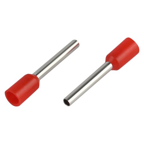 Наконечник-гильза НШвИ 1.0-12 с изолированным фланцем (уп.50шт) Эра Б0063394