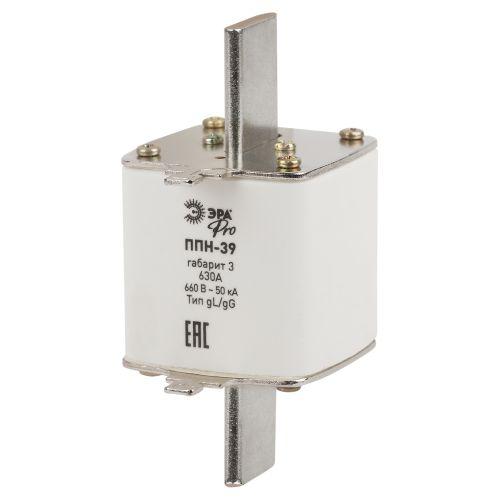 Предохранитель плавкий ППН-39 габарит 3 630А PRO ppn-39-3-630 Эра Б0063997