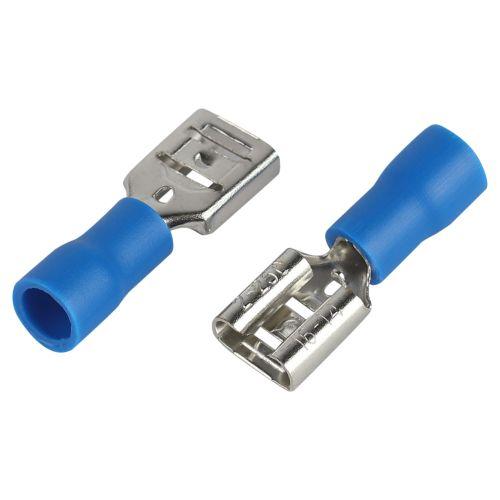 Разъем плоский изолированный "мама" РпИм 2-250 (уп.10шт) Эра Б0063360