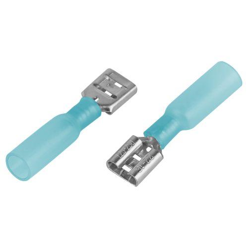 Разъем плоский изолированный термоусаживаемый "мама" РпИм-Т 2-250 (уп.10шт) Эра Б0063395