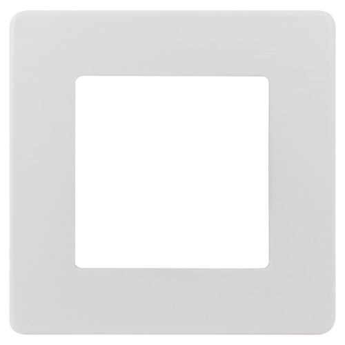 Рамка 1-м Эра12 12-5101-01М сатин бел. матов. Эра Б0065744
