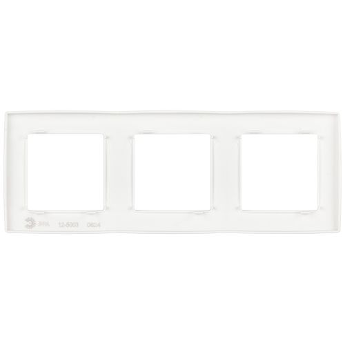 Рамка 3-м Эра12 12-5003-01М бел. матов. Эра Б0065738