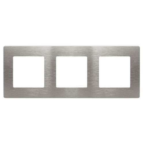 Рамка 3-м Эра12 12-5103-16 сатин титан Эра Б0065749