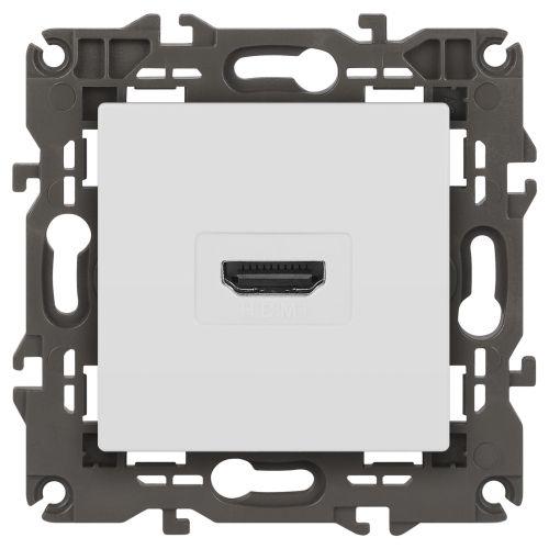 Розетка 1-м СП Elegance 14-3114-01М HDMI бел. матов. Эра Б0065776