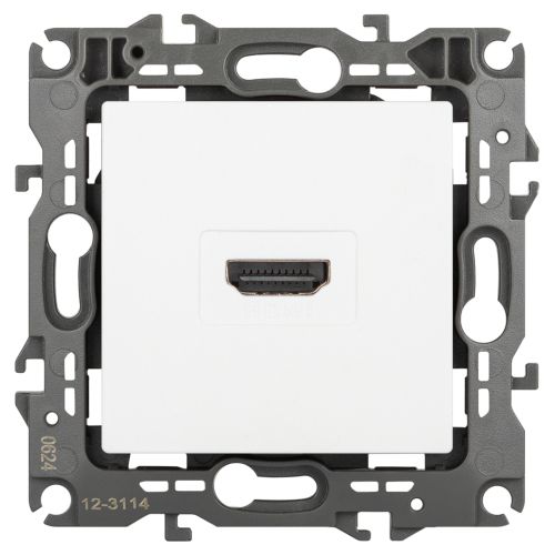 Розетка Эра12 12-3114-01М HDMI бел. матов. Эра Б0065724