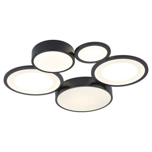 Светильник светодиодный Aliona 6161-201 LED 110Вт 3000-6000К потолочн. с пультом Rivoli Б0066468