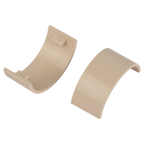 Соединитель на стык для полукруглого кабель-канала 30х13мм C-KK-30-13-B беж. (уп.2шт) Эра Б0064965