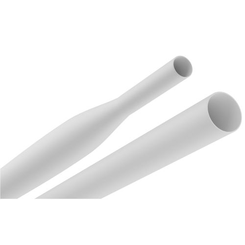 Трубка термоусадочная ТТУ нг-LS 12/6 1м бел. (уп.25шт) Эра Б0067684