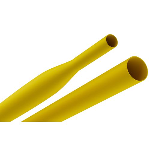 Трубка термоусадочная ТТУ нг-LS 3/1.5 1м желт. (уп.50шт) Эра Б0067663