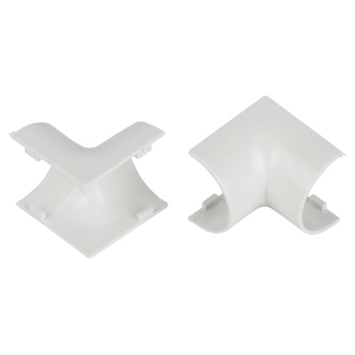 Угол для кабель-канала полукруглого внутр. 20х12мм IC-KK-20-12-FW бел. (уп.2шт) Эра Б0064975