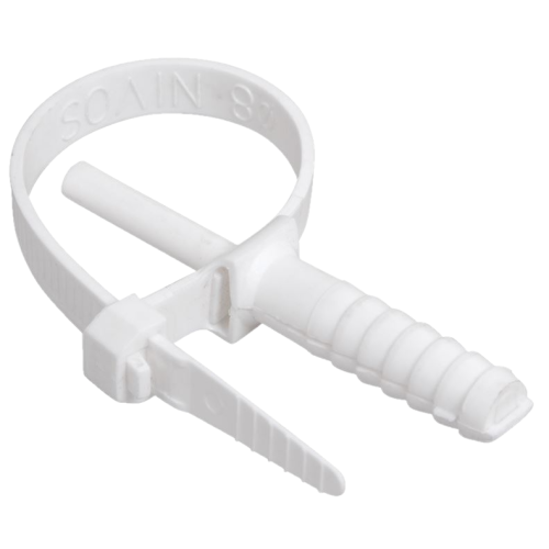 Хомут дюбельный 7х150 бел. NO-225-227 (уп.10шт) Эра Б0066290