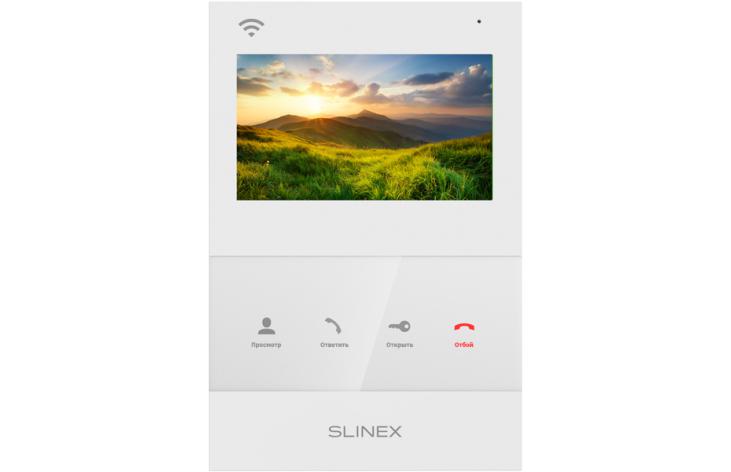 Домофон SQ-04N Cloud черн. Slinex ПО-00007508