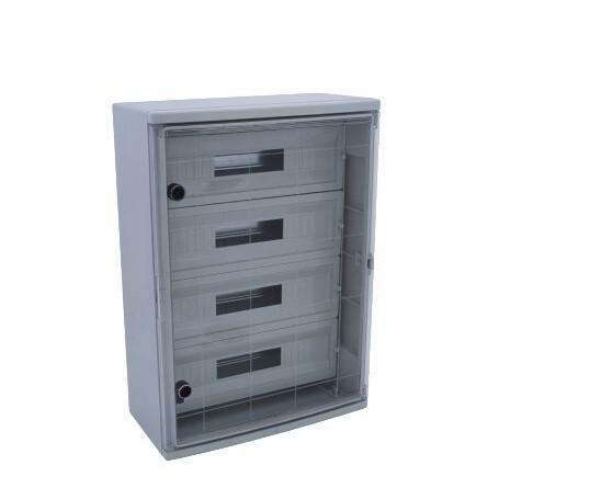 Корпус щита распределительного 600х800х260мм Din-рейки 100M (4х25) навесной пластик Cetinkaya Pano CP5119