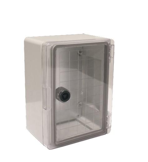 Корпус щита распределительного 300х350х165мм навесной влагозащ. прозр. дверца пластик Cetinkaya Pano CP5031