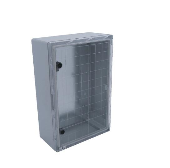 Корпус щита распределительного 400х600х200мм навесной влагозащ. прозр. дверца пластик Cetinkaya Pano CP5015