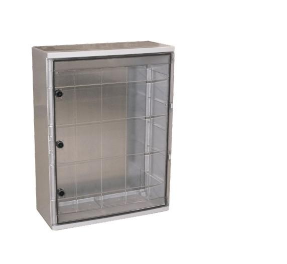 Корпус щита распределительного 600х800х260мм навесной влагозащ. прозр. дверца пластик Cetinkaya Pano CP5019