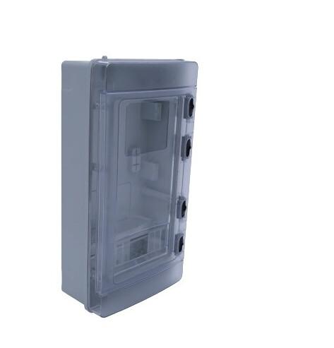 Корпус щита учетно-распределительного 240х460х132мм навесной прозр. дверца пластик Cetinkaya Pano CP5310