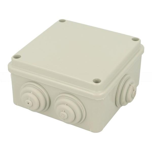 Корпус распаячной коробки 100х100х50мм кабельный ввод пластик Cetinkaya Pano CP1040