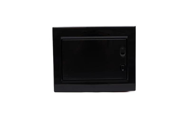 Корпус щита распределительного для модульного оборудования 12M встраив. глухая дверца черн. Cetinkaya Pano CP12912B